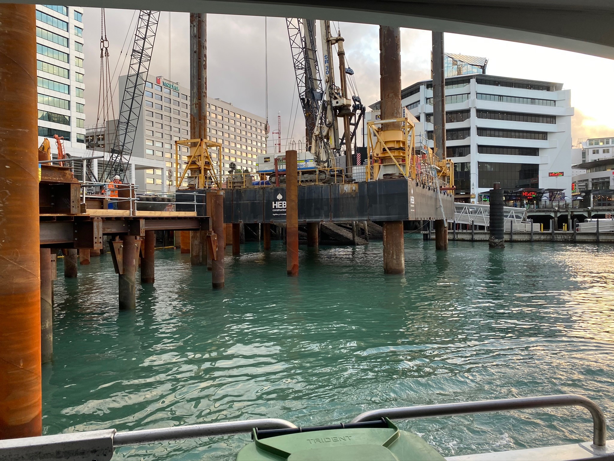 Auckland water infrastructure construction